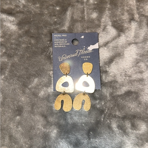 Universal Thread Jewelry - Universal Thread Gold Minimalist Stud Earrings